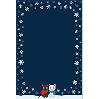 冬のカード 15