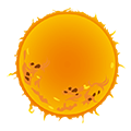 太陽（背景透過）