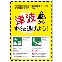 津波からすぐに逃げよう
