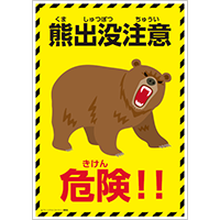熊出没注意（ヒグマ）