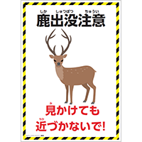 鹿出没注意