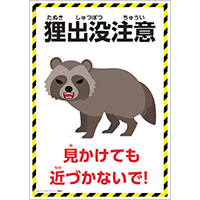 狸出没注意