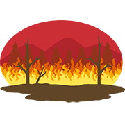 山火事