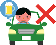 自動車の飲酒運転禁止