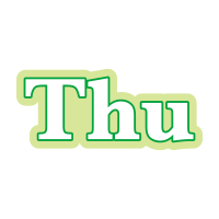 Thu（略字）