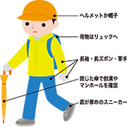 避難時の推奨服装