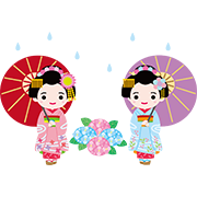 【京都】舞妓はん 6月（梅雨）