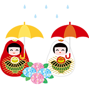 【愛媛】姫だるま 6月（梅雨）