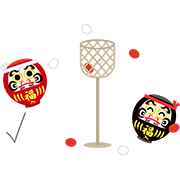 【群馬】だるま 10月（運動会）