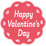 Happy Valentine's Day ロゴ2