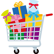 カートとプレゼント