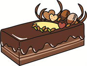 デコレーション・チョコレートケーキ