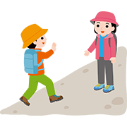 道をゆずる