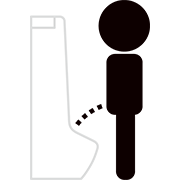トイレを使用するピクト2