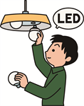 LEDを変える