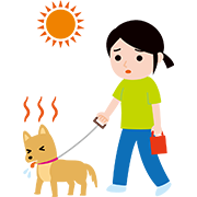 ペットの熱中症（犬）