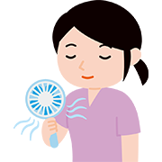 携帯扇風機（ハンディファン）