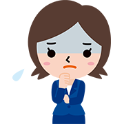 深刻な顔をしている若い女性