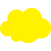 雲　黄色