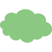 雲　緑