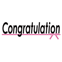Congratulation