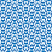 和風の模様 （青海波）