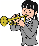 楽器を演奏する５