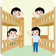班集合写真（林間学校）