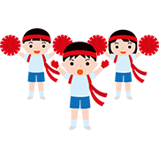 応援合戦（紅組）