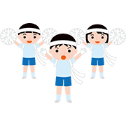 応援合戦（白組）