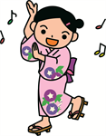 盆踊り（女の子）