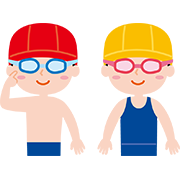 ゴーグルをしている子