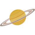 土星（背景透過）