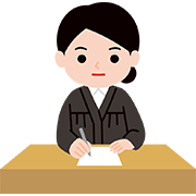 裁判所書記官（女性）