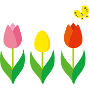 チューリップのイラスト