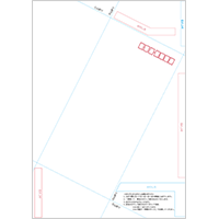 A4用紙を折って作る封筒1