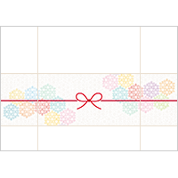 A4用紙にプリントして折るだけ「のし袋」13