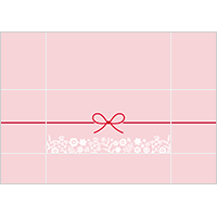 A4用紙にプリントして折るだけ「のし袋」16