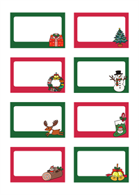 クリスマスカード 1