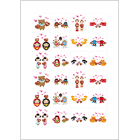 歳時記イラスト（2月）