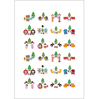 歳時記イラスト（12月）