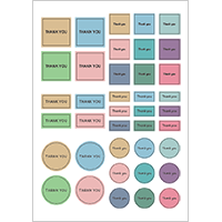 Thank you　シンプル