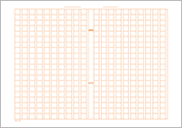 原稿用紙 20×20 A4サイズ（縦書き）