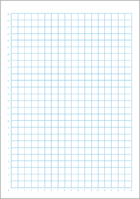 方眼紙10ｍｍ A4サイズ