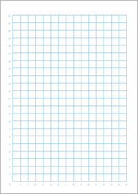 方眼紙10ｍｍ （B5サイズ）